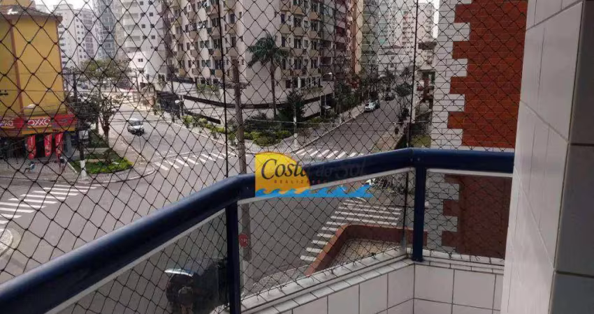 Apartamento com 2 dormitórios à venda, 65 m² por r$ 386.000,00 - tupi - praia grande/sp