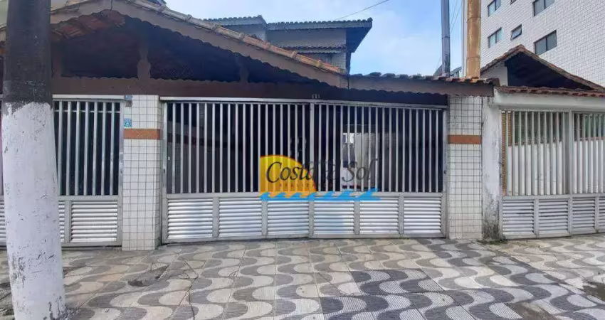 Casa com 2 dormitórios à venda, 115 m² por r$ 620.000,00 - vila guilhermina - praia grande/sp