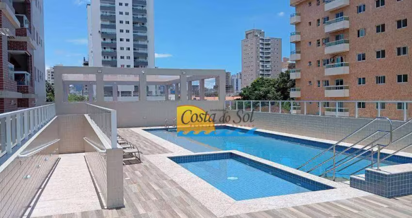 Apartamento com 2 dormitórios à venda, 63 m² por r$ 485.000 - aviação - praia grande/sp