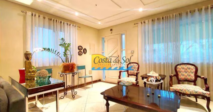 Sobrado com 3 dormitórios à venda, 188 m² por r$ 1.595.000 - vila belmiro - santos/sp