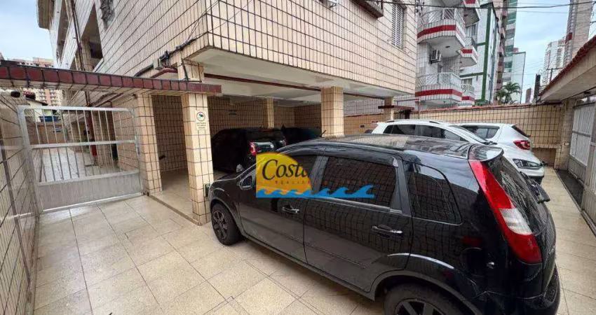 Kitnet à venda, 33 m² por r$ 208.000,00 - boqueirão - praia grande/sp