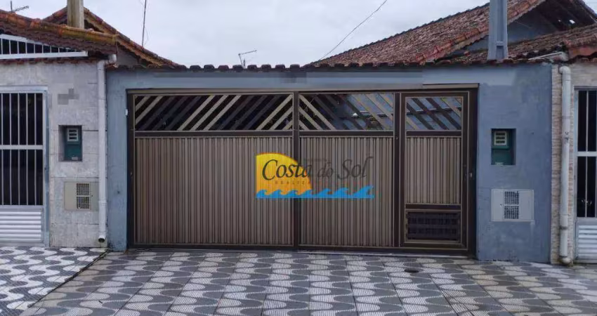Casa com 2 dormitórios à venda, 78 m² por r$ 300.000,00 - vilamar - praia grande/sp