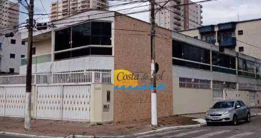 Sobrado com 3 dormitórios à venda, 123 m² por r$ 615.000,00 - aviação - praia grande/sp