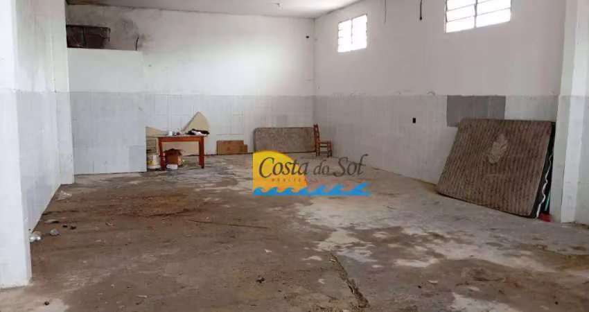 Loja para alugar, 258 m² por r$ 6.000/mês - maracanã - praia grande/sp