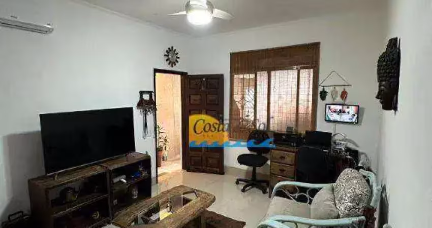Casa com 3 dormitórios à venda, 110 m² por r$ 650.000,00 - vila guilhermina - praia grande/sp