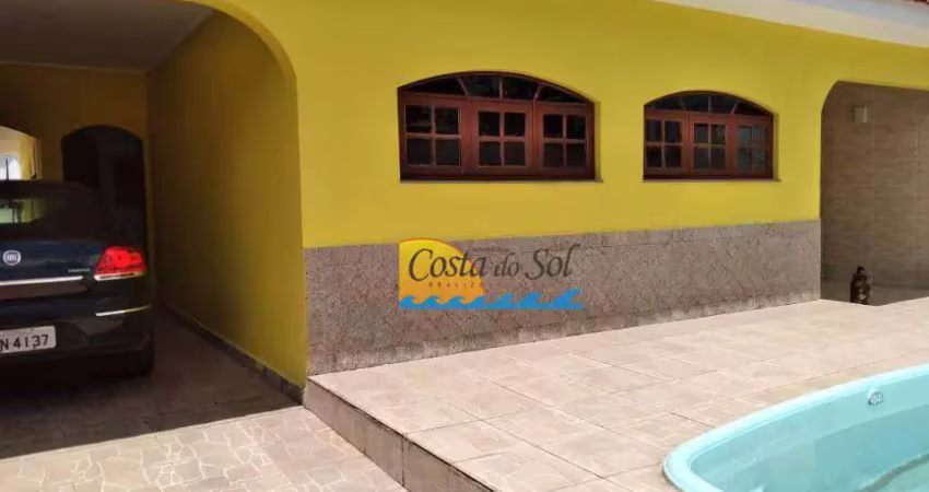 Casa com 4 dormitórios à venda, 270 m² por r$ 800.000,00 - balneário flórida - praia grande/sp