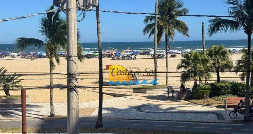 Apartamento com 3 dormitórios para alugar, 75 m² por r$ 2.500,00/mês - vila guilhermina - praia grande/sp