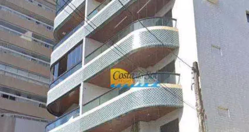 Apartamento com 2 dormitórios à venda, 68 m² por r$ 415.000,00 - aviação - praia grande/sp