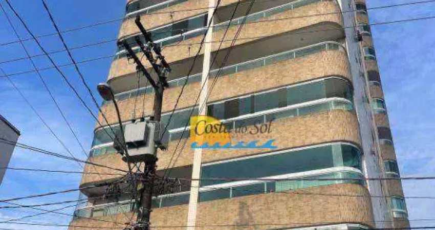 Apartamento com 2 dormitórios à venda, 76 m² por r$ 460.000,00 - aviação - praia grande/sp
