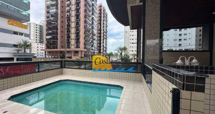 Apartamento com 1 dormitório à venda, 60 m² por R$ 365.000,00 - Vila Guilhermina - Praia Grande/SP