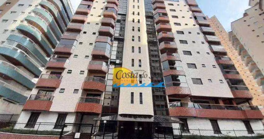 Apartamento com 3 dormitórios à venda, 127 m² por r$ 695.000,00 - vila guilhermina - praia grande/sp