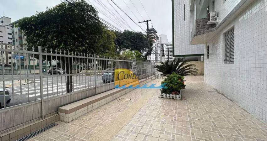 Kitnet com 1 dormitório à venda, 32 m² por r$ 220.000,00 - vila guilhermina - praia grande/sp