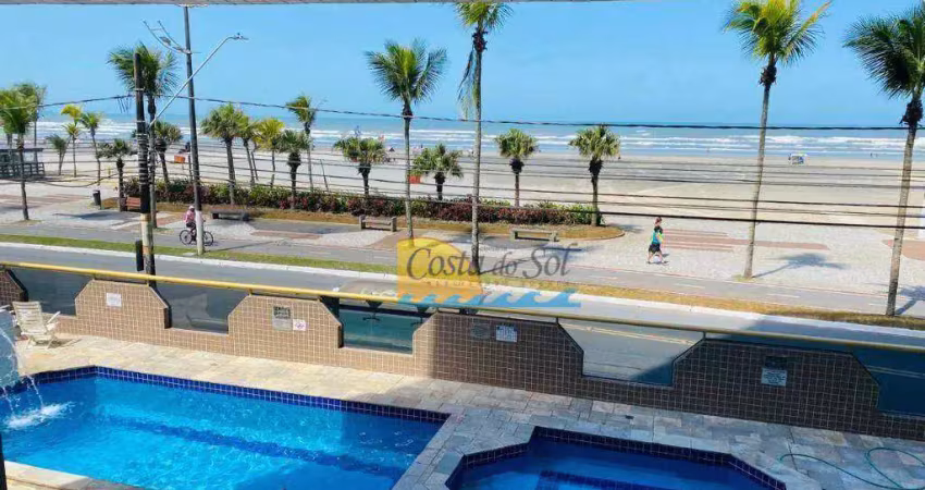 Apartamento com 2 dormitórios para alugar, 78 m² por r$ 1.900,00/mês - aviação - praia grande/sp