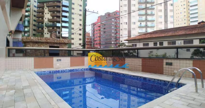 Apartamento com 3 dormitórios à venda, 135 m² por r$ 650.000,00 - tupi - praia grande/sp