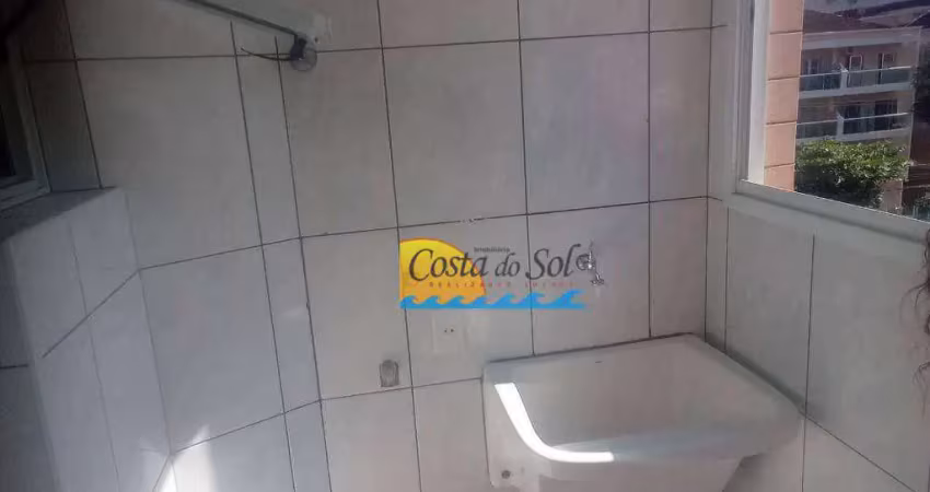 Apartamento com 3 dormitórios à venda, 78 m² por r$ 590.000,00 - canto do forte - praia grande/sp