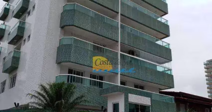 Apartamento com 2 dormitórios à venda, 62 m² por r$ 350.000,00 - vila guilhermina - praia grande/sp