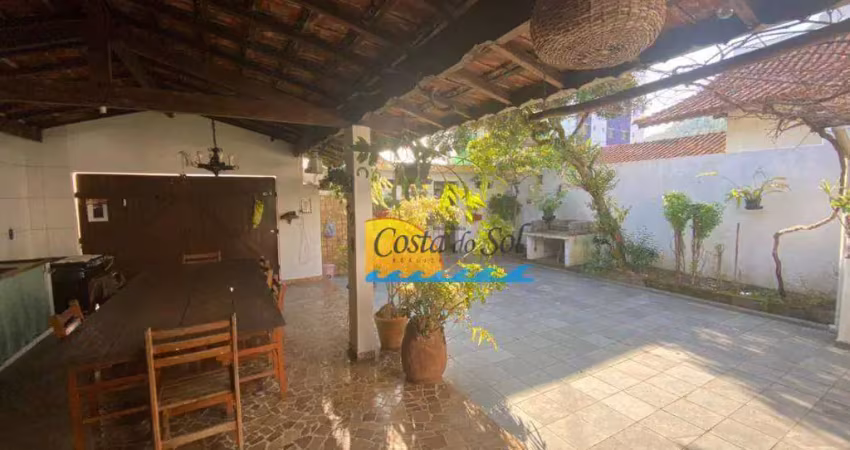 Casa com 3 dormitórios à venda, 120 m² por r$ 1.800.000,00 - canto do forte - praia grande/sp