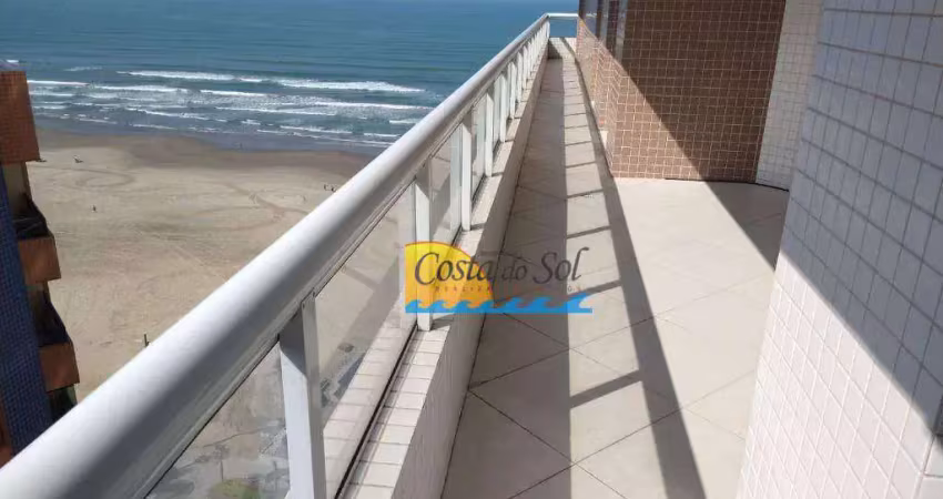 Apartamento com 3 dormitórios à venda, 173 m² por r$ 1.494.000,00 - aviação - praia grande/sp