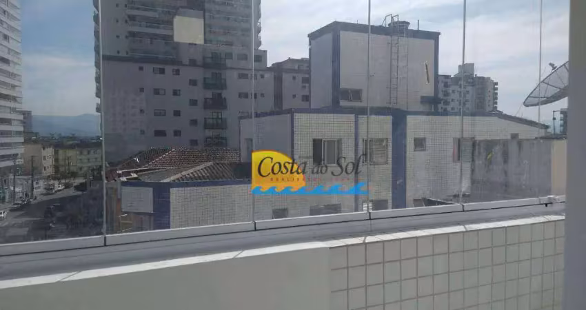 Apartamento com 1 dormitório à venda, 45 m² por r$ 345.000,00 - vila guilhermina - praia grande/sp