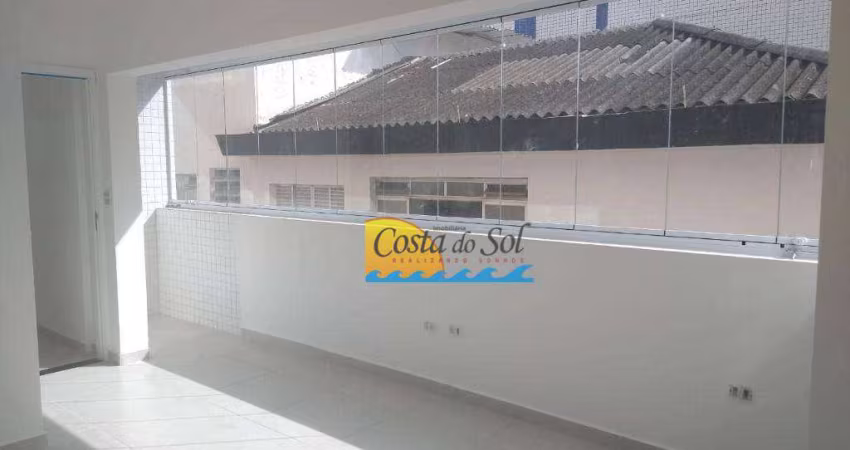 Apartamento com 1 dormitório à venda, 46 m² por R$ 348.000,00 - Vila Guilhermina - Praia Grande/SP