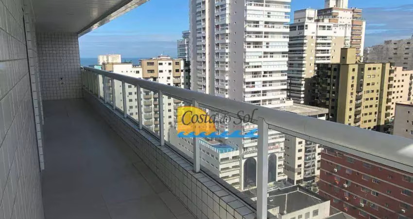Apartamento com 3 dormitórios à venda, 133 m² por r$ 1.300.845,00 - canto do forte - praia grande/sp
