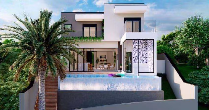 Casa à venda em Votorantim, Alphaville Nova Esplanada, com 4 suítes, com 355 m²