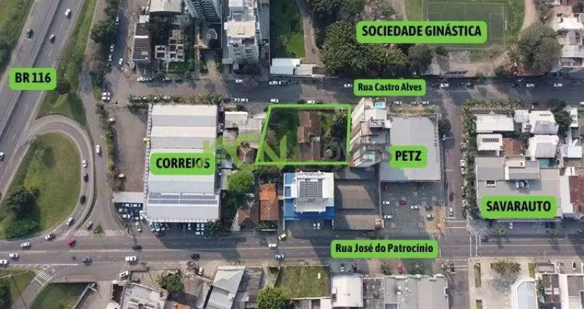 Área com 1409,98m², na Castro Alves, Rio Branco, Novo Hamburgo