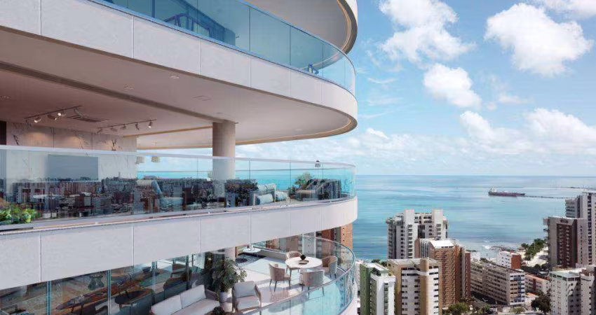 Manabu, Apartamento, 355m², 4 quartos, Meireles, Fortaleza /CE.