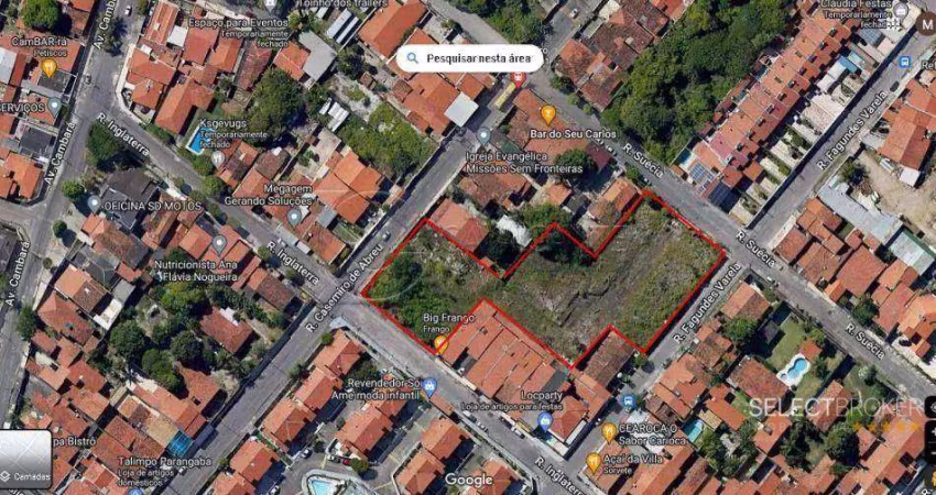 Terreno, 4702.75m², Parangaba, Fortaleza/CE