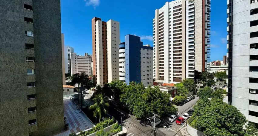 Edifício san marino, apartamento, 179m², 3 suítes, meireles, fortaleza/ce