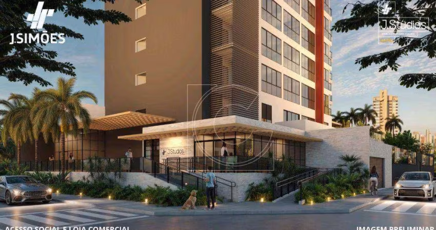 J. Studios Barão, 25m², 27m² e 35m², Meireles, Fortaleza/CE