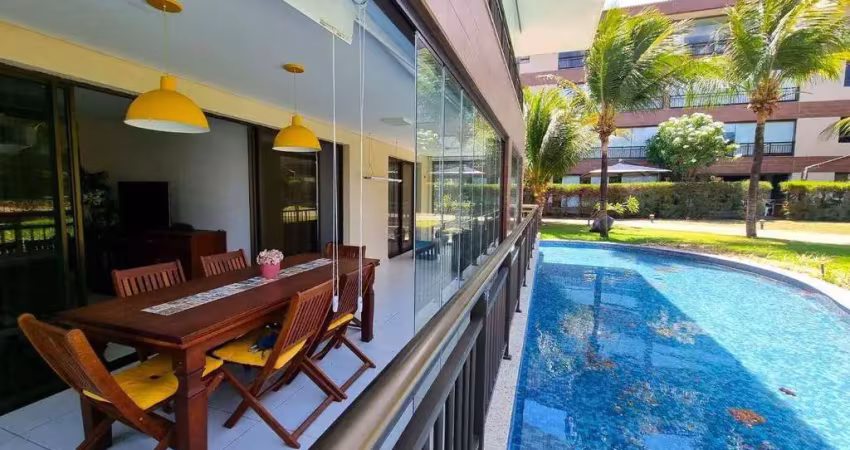 Mandara lanai, apartamento bangalô térreo, 129m², porto das dunas, aquiraz/ce.