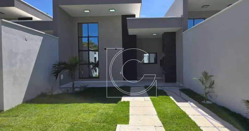 Casa plana solta, 108 m², 3 quartos, encantada eusébio/ce