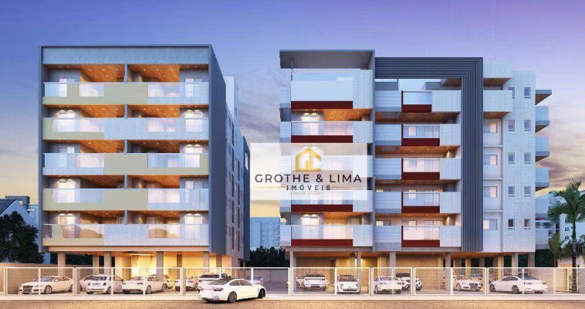 Apartamento com 2 dormitórios à venda, 70 m² - Itaguá - Ubatuba/SP