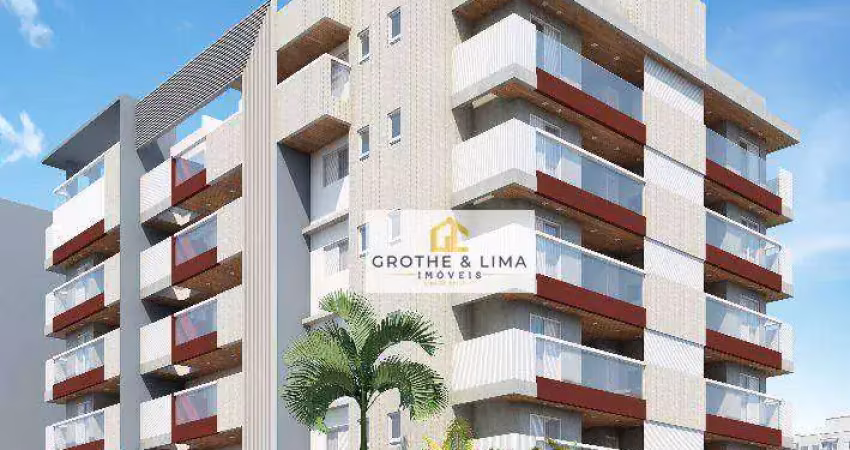 Apartamento com 2 dormitórios à venda, 70 m² - Itaguá - Ubatuba/SP