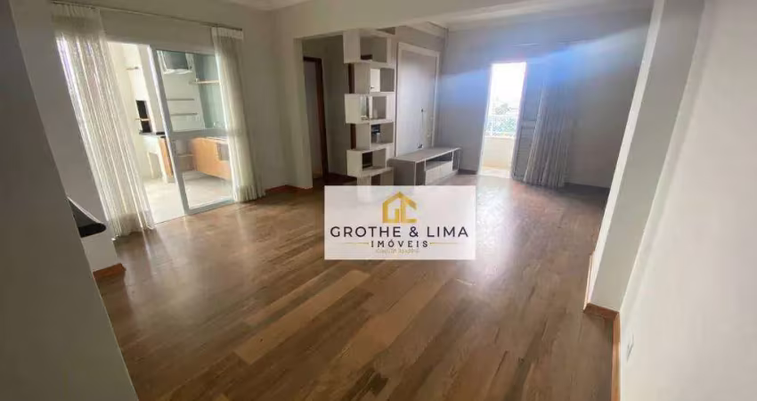 Apartamento com 3 dormitórios, 150 m² - venda por R$ 1.300.000,00 ou aluguel por R$ 5.850,00/mês - Jardim Augusta - São José dos Campos/SP
