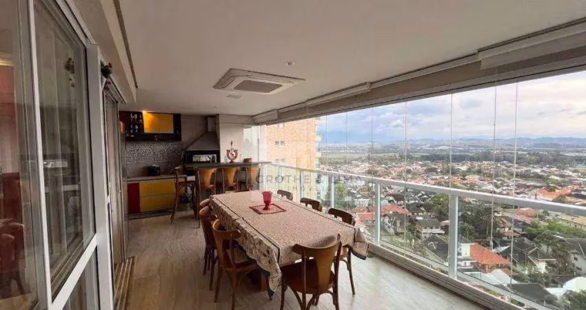 Apartamento com 4 dormitórios à venda, 247 m² por r$ 2.890.000,00 - jardim das colinas - são josé dos campos/sp