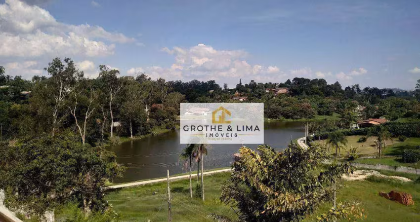 Chácara com 3 dormitórios, 2 suítes à venda, 3400 m² - condomínio lagoinha - jacareí/sp