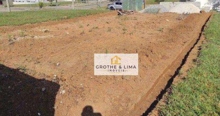 Terreno Plano à venda, 327 m² - Condomínio Terras do Vale - Caçapava/SP