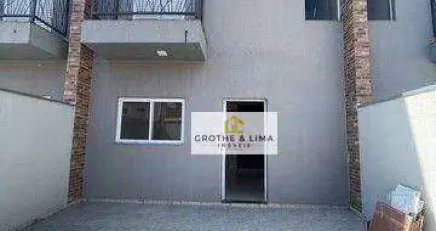 Sobrado com 2 dormitórios à venda, 74 m² por r$ 317.000 - village das flores - caçapava/sp