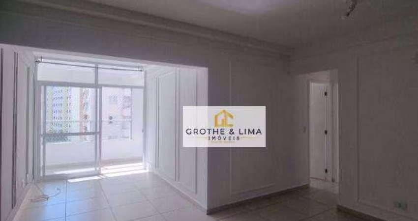 Apartamento com 2 dormitórios para alugar, 77 m² por R$ 4.665,00/mês - Jardim Aquarius - São José dos Campos/SP