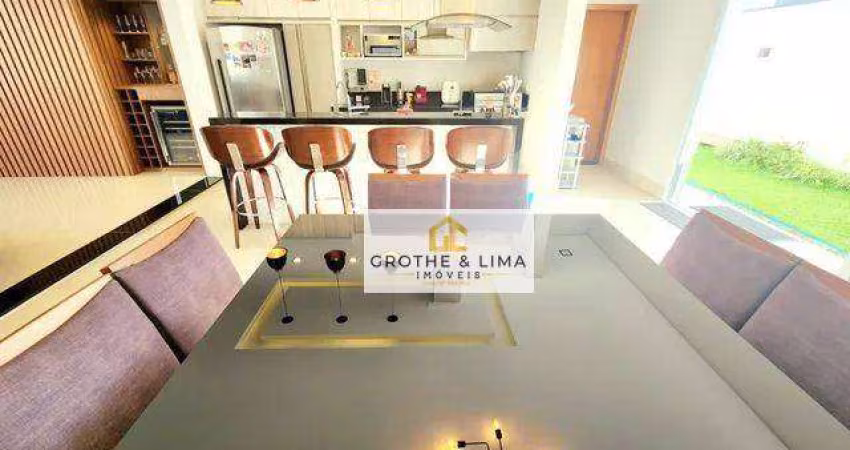 Linda Casa com 3 dormitórios à venda, 185 m² por R$ 1.380.000 - Condomínio Ouro Ville - Taubaté/SP