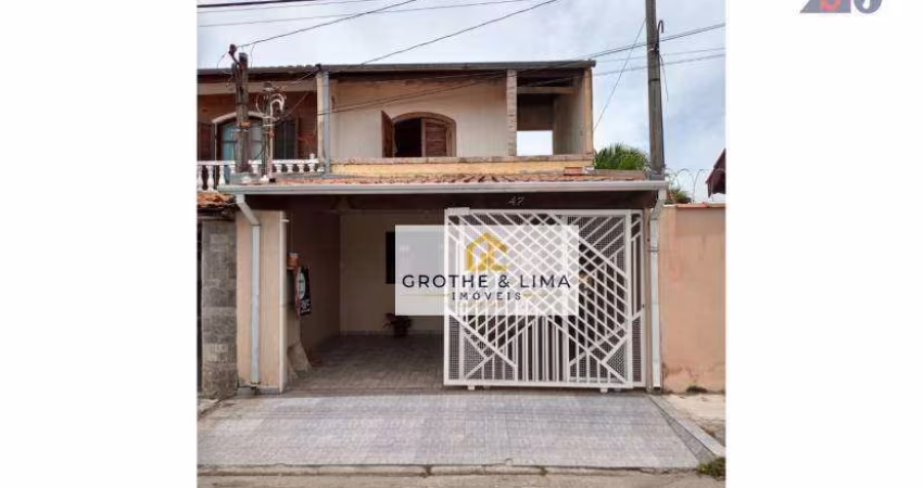 Sobrado com 3 dormitórios à venda, 147 m² por R$ 330.000 - Jardim das Bandeiras - Taubaté/SP