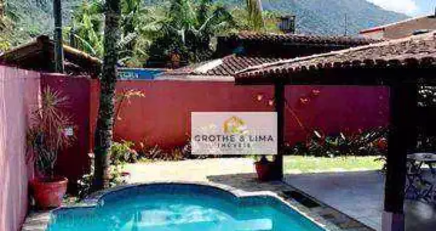 Casa com 4 dormitórios à venda, 169 m² - maresias - são sebastião/sp