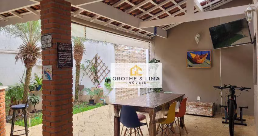 Sobrado com 3 dormitórios à venda, 144 m² por r$ 535.000,00 - residencial santa izabel - taubaté/sp