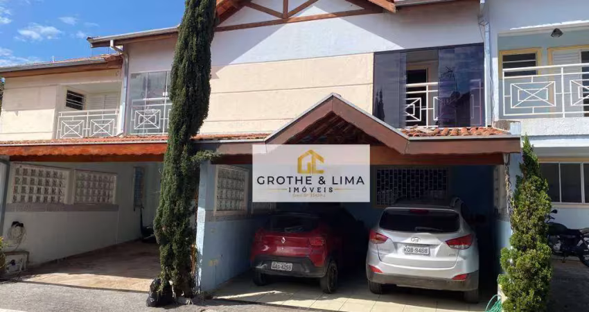 ****SOBRADO EM CONDOMÍNIO FECHADO COM 3 DORMITÓRIOS, 95m² POR R$ 480.000,00/MÊS - JARDIM ITAPOÃ - SÃO JOSÉ DOS CAMPOS/SP****