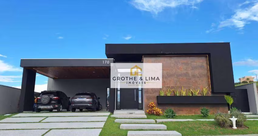 Casa no condomínio colinas do paratehy norte - 4 dormitórios - 302m².