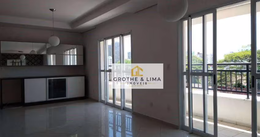 Apartamento com 3 dormitórios à venda, 110 m² por r$ 550.000,00 - centro - taubaté/sp