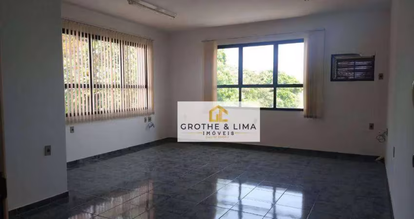 Linda sala, 32 m² - venda por r$ 180.000 ou aluguel por r$ 1.505/mês - centro - taubaté/sp