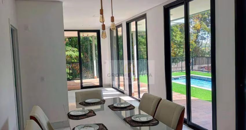 Sobrado com 4 dormitórios, 4 suítes à venda, 358 m²  - recanto santa barbara - jambeiro/sp